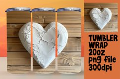 Vibrant 3D Heart Tumbler Product Image 1