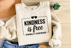 Kindness is free Svg | Svg Files for Cricut | Shirt Svg Product Image 2