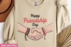 Happy Friendship Day PNG, Friendship Sublimation PNG Product Image 2