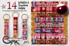 Christmas Gnome, 14 Wristlet &amp; key chain sublimation designs Product Image 1