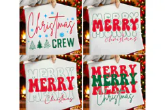 Merry Christmas Svg, Christmas Crew svg, Christmas Shirt Product Image 1