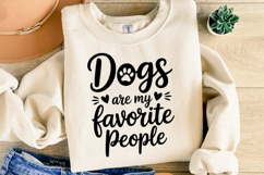 Dogs are my favorite people Svg | Shirt Svg Product Image 1