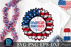 American Sunflower SVG, Sunflower SVG Product Image 2