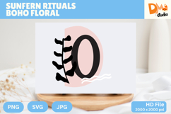 Sunfern Rituals Boho Floral Monogram Product Image 1