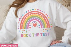 Rock the test PNG, Teachers Testing Day PNG Product Image 2