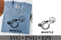 Whistle Svg | Game Day Svg | Sport Svg | Shirt Svg Product Image 2
