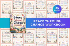 Peace Through Change Workbook Kdp interiors Product Image 1