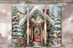 Christmas Tumbler Sublimation | Winter Tumbler Wrap Product Image 1