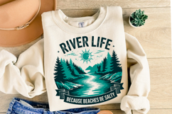 River Life svg Design | Svg Cut Files | Shirt Svg Product Image 2