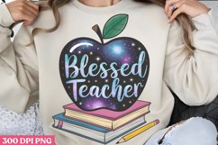 Blessed teacher PNG, Teacher Appreciation Sublimat Product Image 2