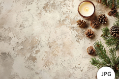 Christmas Aesthetic Mockup JPG Product Image 1