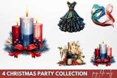 Christmas Party Collection PNG Product Image 1