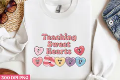 Senior Class Of 2025 PNG, Retro Teacher Sublimation PNG Product Image 2