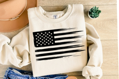 USA Flag Svg Design | Svg Cut Files | Shirt Svg Product Image 2