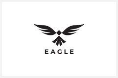 Eagle Flying Bird Logo Design Vector Illustration Product Image 2