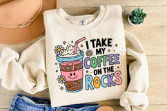 I take my Coffee on the rocks Svg | Svg Cut File | Shirt Svg Product Image 2