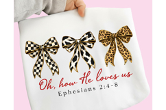 You Are So Loved PNG, Oh How He Loves Us PNG, Valentine PNG Product Image 2