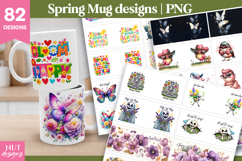 15 oz mug spring Spring quote Spring mug wrap bundle Product Image 1