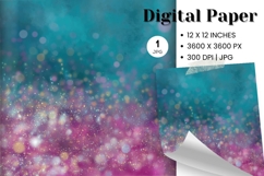 green glitter Background Wallpaper Sparkles Digital Paper152 Product Image 1