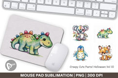 Mouse Pad Creepy Cute Pastel Halloween Product Image 1