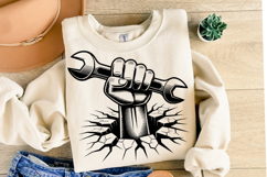 Mechanic Svg Design | Svg Cut Files | Shirt Svg Product Image 2