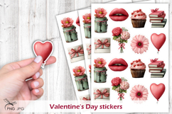 Valentine's day stickers- 8 Variations Product Image 1