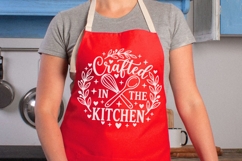 Crafted In The Kitchen Svg, Farmhouse Kitchen Svg. Product Image 2