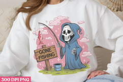 Gone Haunting PNG, Cute Grim Sublimation PNG Product Image 2