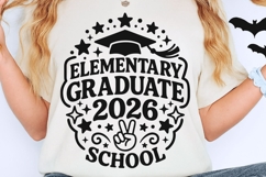 Elementary Graduate 2026 School Svg, Middle School Svg. Product Image 2