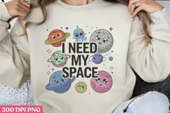 I need my space PNG, Astronaut Sublimation PNG Product Image 2