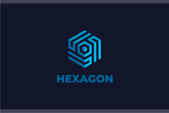 Hexagon Geometric Cube Logo Design Vector Product Image 1