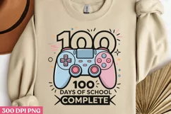 100 DAYS OF SCHOOL COMPLETE PNG, 100 Days Of School Sublimat Product Image 2