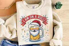 I am on a roll Svg | Christmas Svg | Shirt Svg Product Image 1