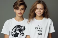 Dinosaur svg, T Rex svg, Dino svg, Rex svg, PNG EPS SVG file Product Image 2