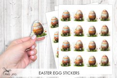 Easter Egg Stickers - 4 Variations Product Image 1