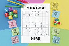 Sudoku Activity Page Mockup Product Image 2
