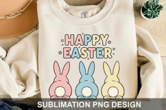 Happy Easter Sublimation PNG - Easter Sublimation Product Image 1