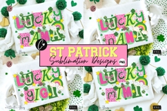 Preppy Ransom Lucky Mama Nana Gigi Mimi PNG St Patrick's Day Product Image 1