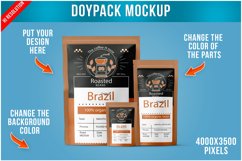 Doypack Stand-up Pouch Mockup Product Image 1