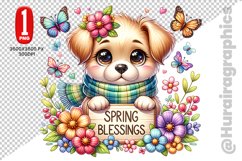 Cute Dog Clipart - PNG File Product Image 1