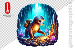 Cute Sealion Clipart - PNG File Product Image 2
