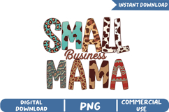 Small Business Mama Sublimation, Western Mama Png Product Image 1
