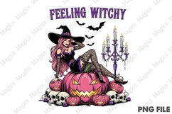 Halloween Witch PNG Sublimation Bundle Product Image 10