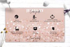 Digital Download Jewelry Care Card Product Image 3