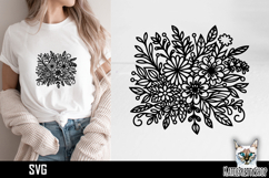 Flower Svg, Flower Meadow Svg, Wildflower Svg Product Image 1