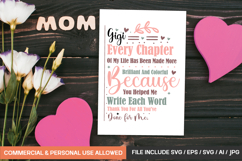 gigi Svg Design/ Mother&#039;s Day Design Product Image 1