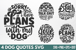 Dog Quotes SVG Product Image 1