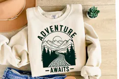 Adventure Awaits svg | Svg Cut Files | Shirt Svg Product Image 2