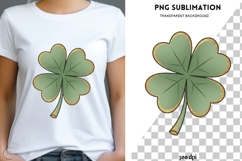 Lucky Patrick clipart png design for T-shirts Product Image 1