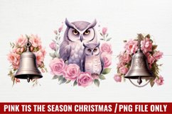 Pink Tis The Season Christmas Sublimation Product Image 1